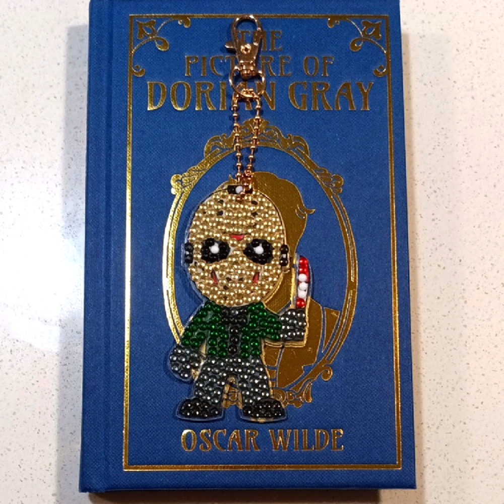 Jason Diamond Art Keychain- Hand Crafted